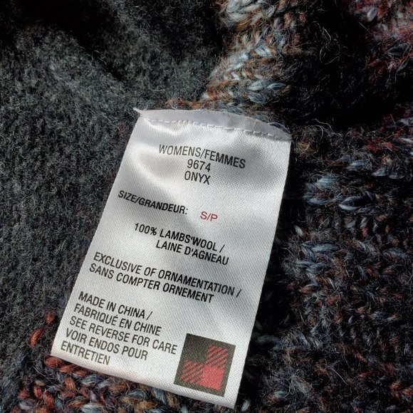 Woolrich Pure Lambswool Open Cardigan Kendal Creek Bolero Sweater - Picture 9 of 12